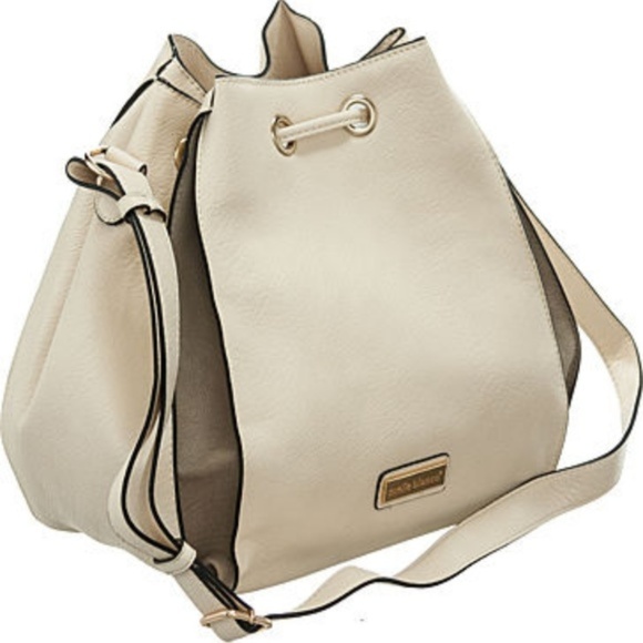 Melie Bianco Handbags - melie bianco bucket bag creme